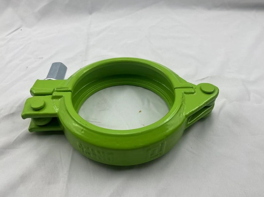 고압 푸츠마이스터 콘크리트 펌프 DN125mm 5 인치 콘크리트 펌프 파이프 클램프 부분