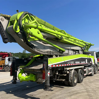 47 50 52 미터 사용된 트럭 콘크리트 펌프 디젤 엔진 400L 300kW