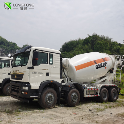 400L 유가 6X4 트럭은 펌프 10 바퀴와 콘크리트 혼합기 화물차 차량을 탑재했습니다